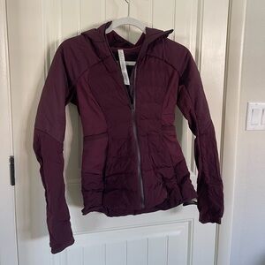 Lululemon Down For It All Jacket Women’s Plum 💜 Size 4